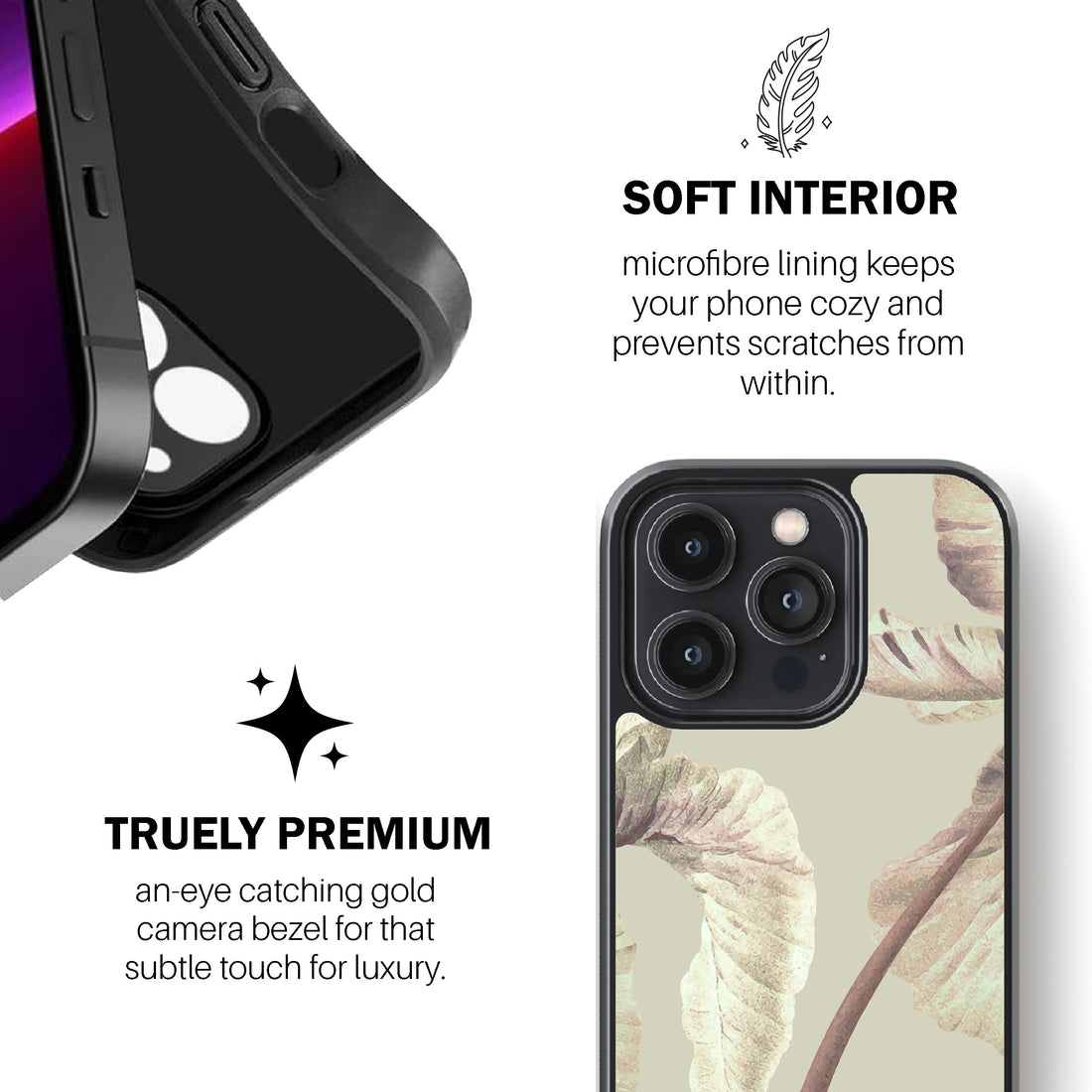 Golden Hour Flora Phone Cover