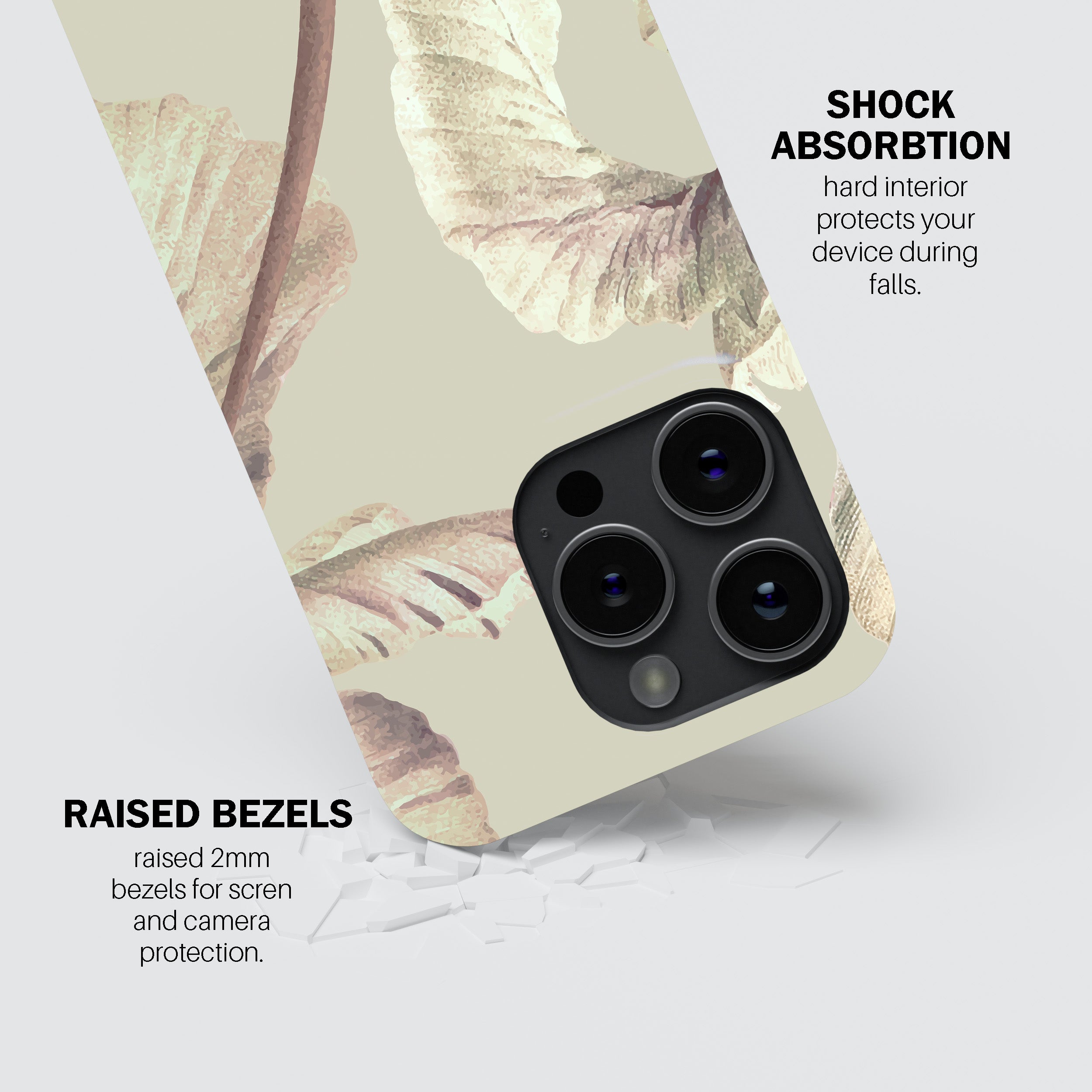 Golden Hour Flora Phone Cover