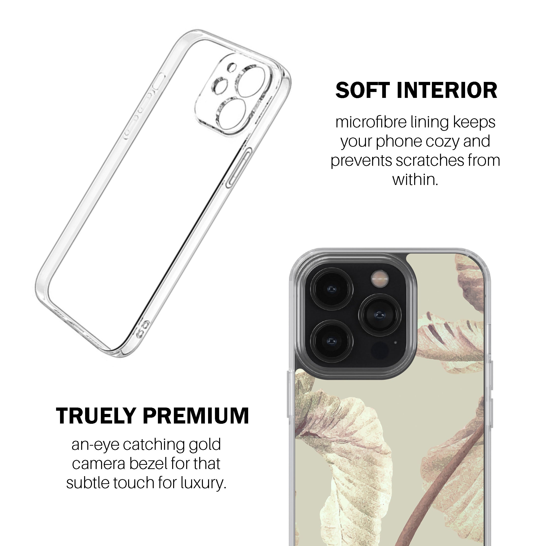 Golden Hour Flora Phone Cover