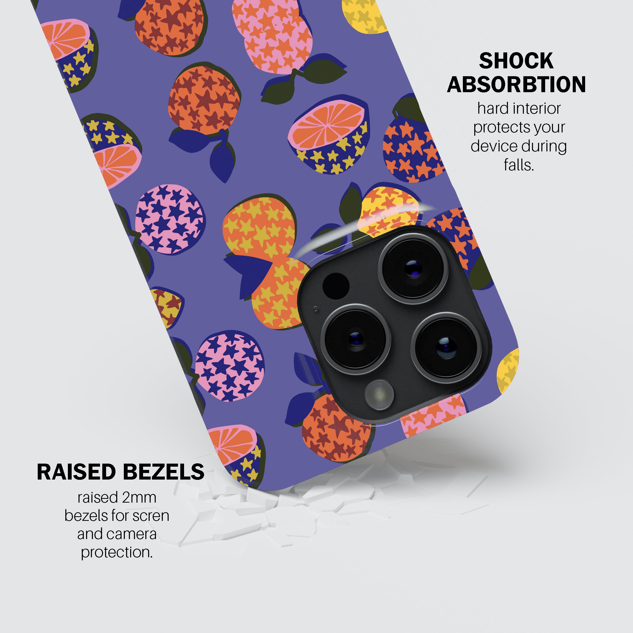 Grapefruit Collage Phone Cover