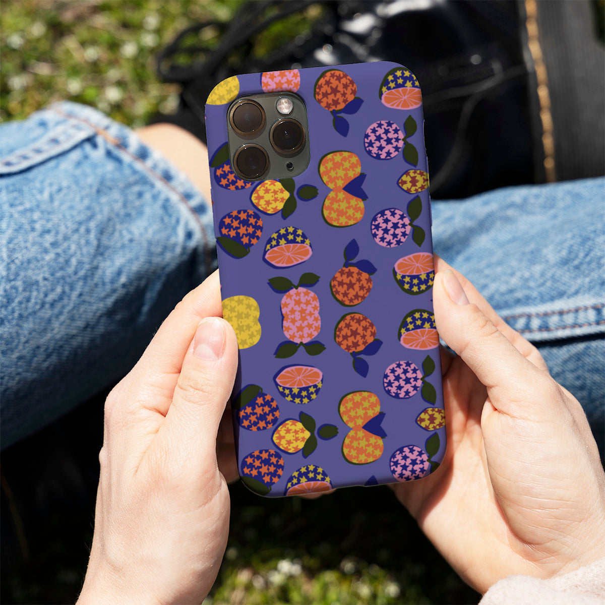 Grapefruit Collage Phone Cover