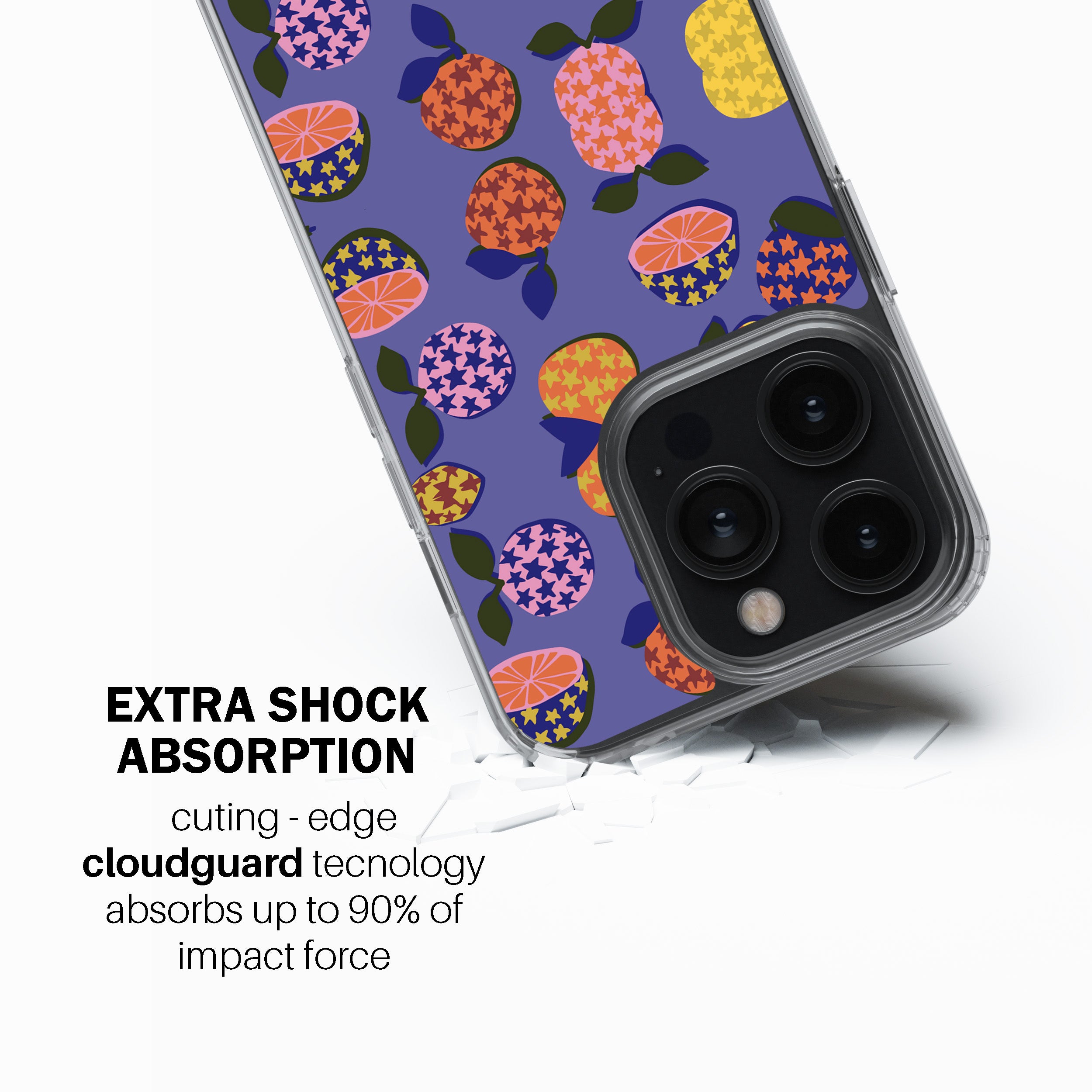 Grapefruit Collage Phone Cover