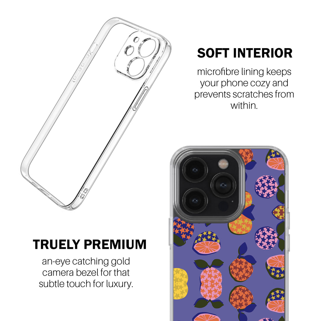 Grapefruit Collage Phone Cover