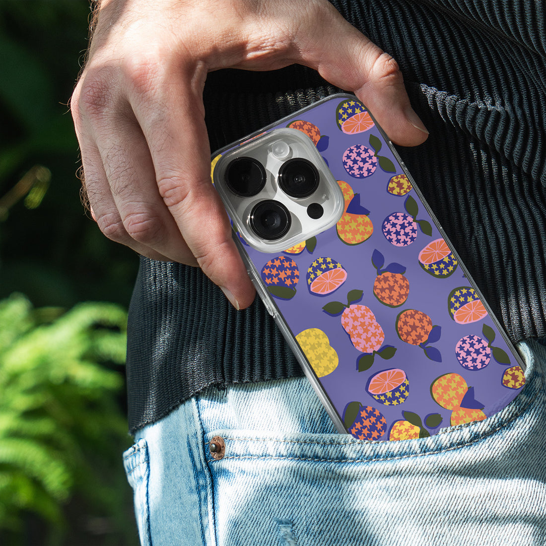 Grapefruit Collage Phone Cover
