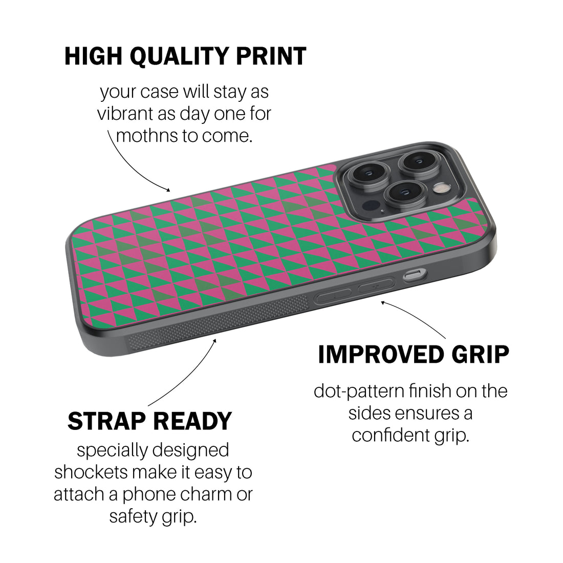 Half Square Phone Cover