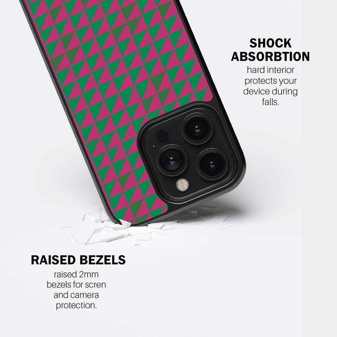 Half Square Phone Cover