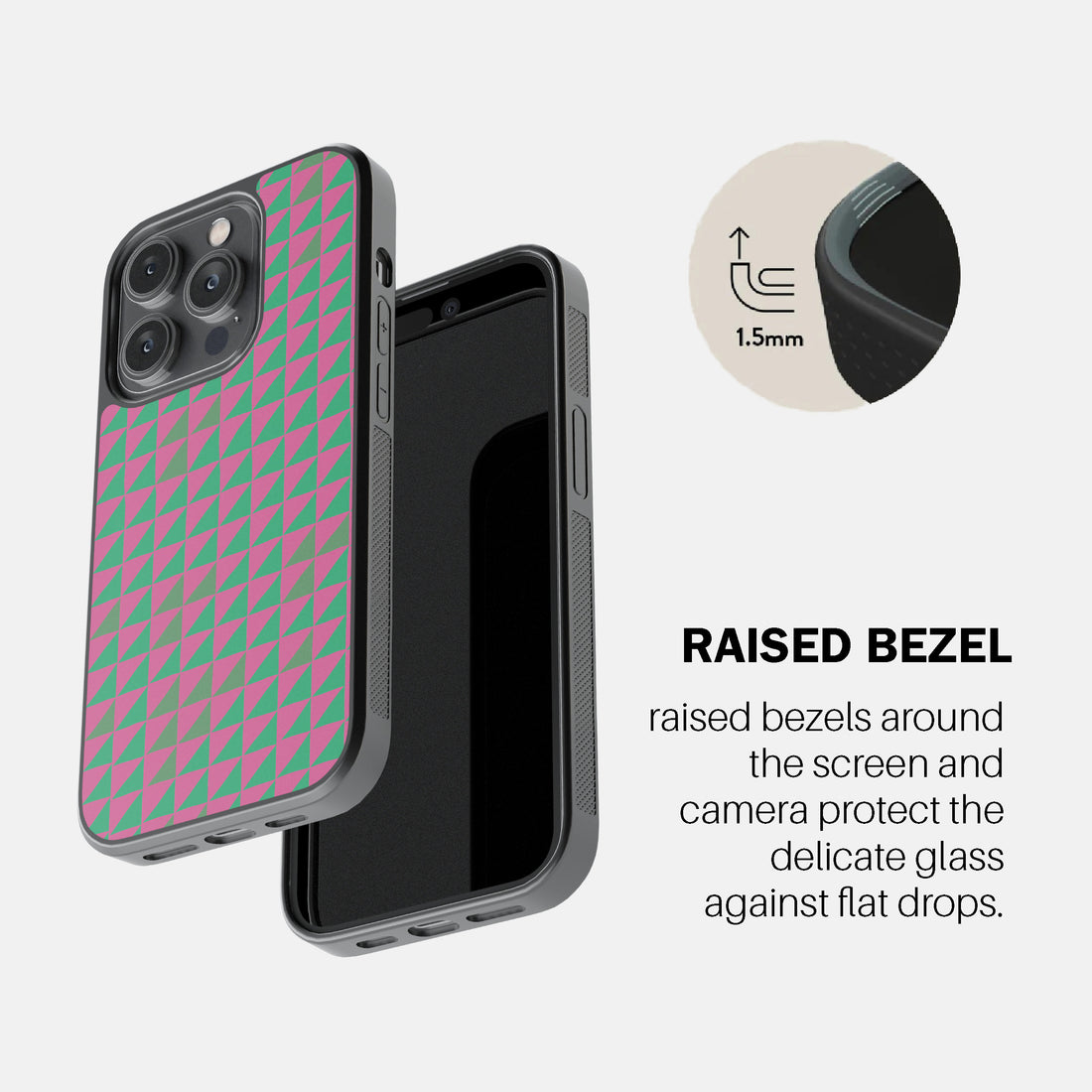 Half Square Phone Cover