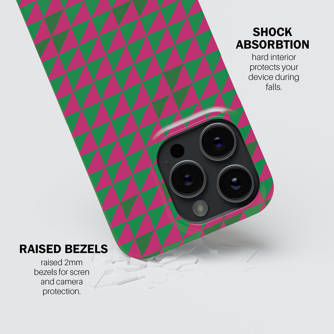 Half Square Phone Cover