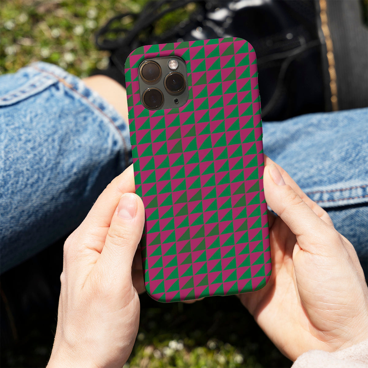 Half Square Phone Cover