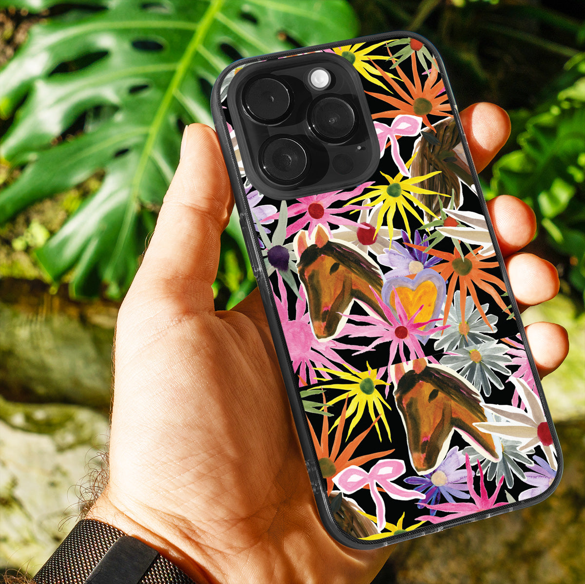 Horse Collage Phone Cover