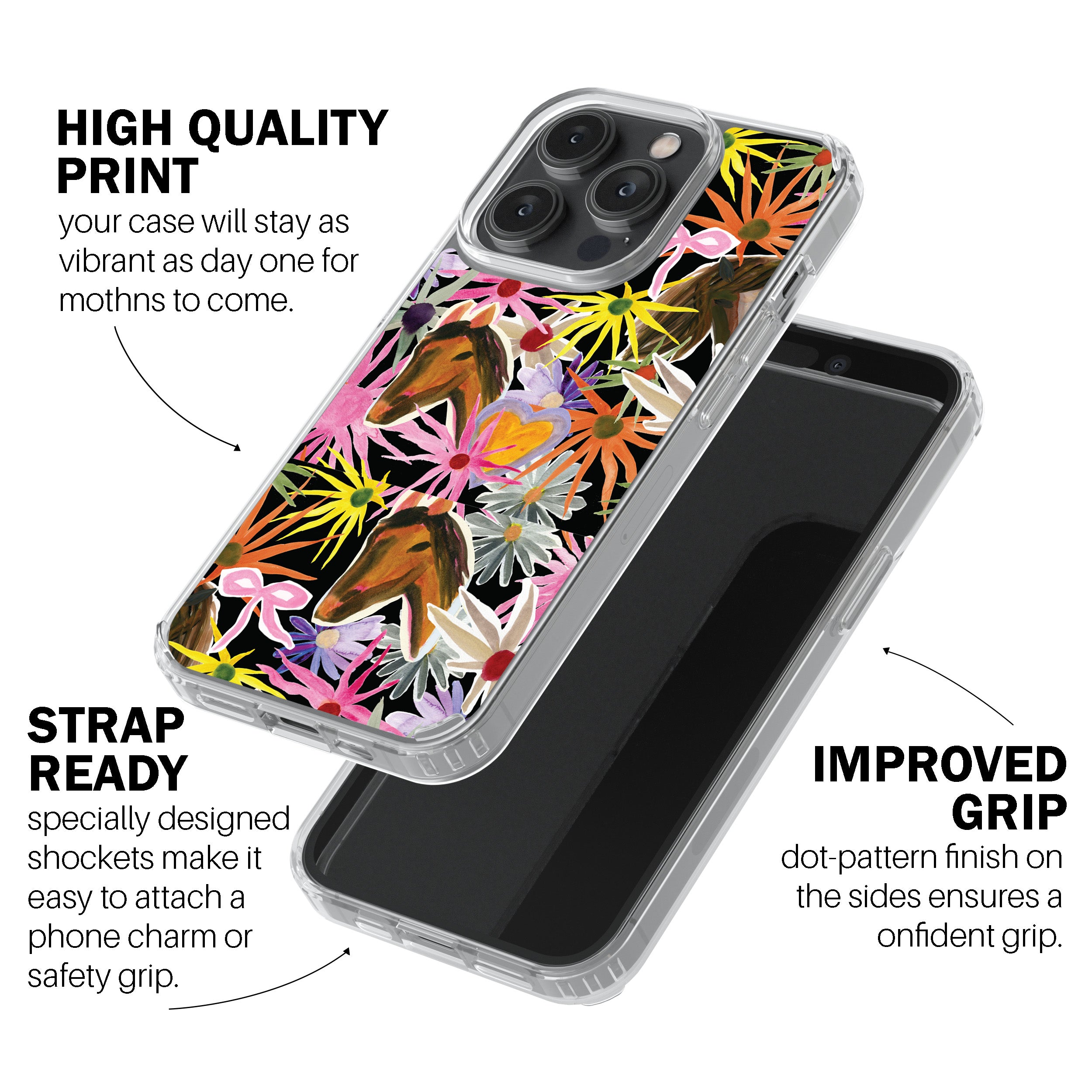 Horse Collage Phone Cover