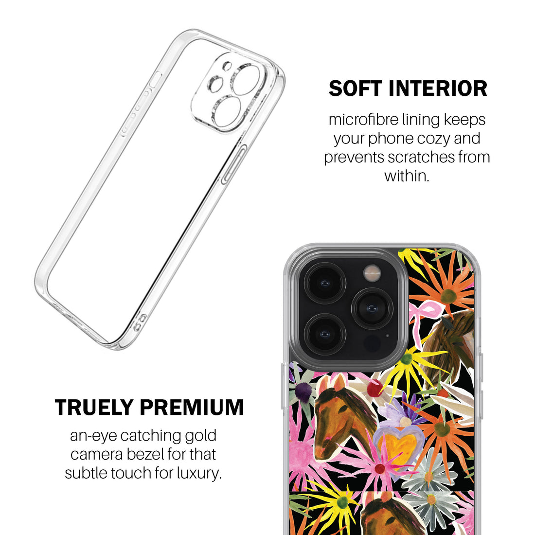 Horse Collage Phone Cover