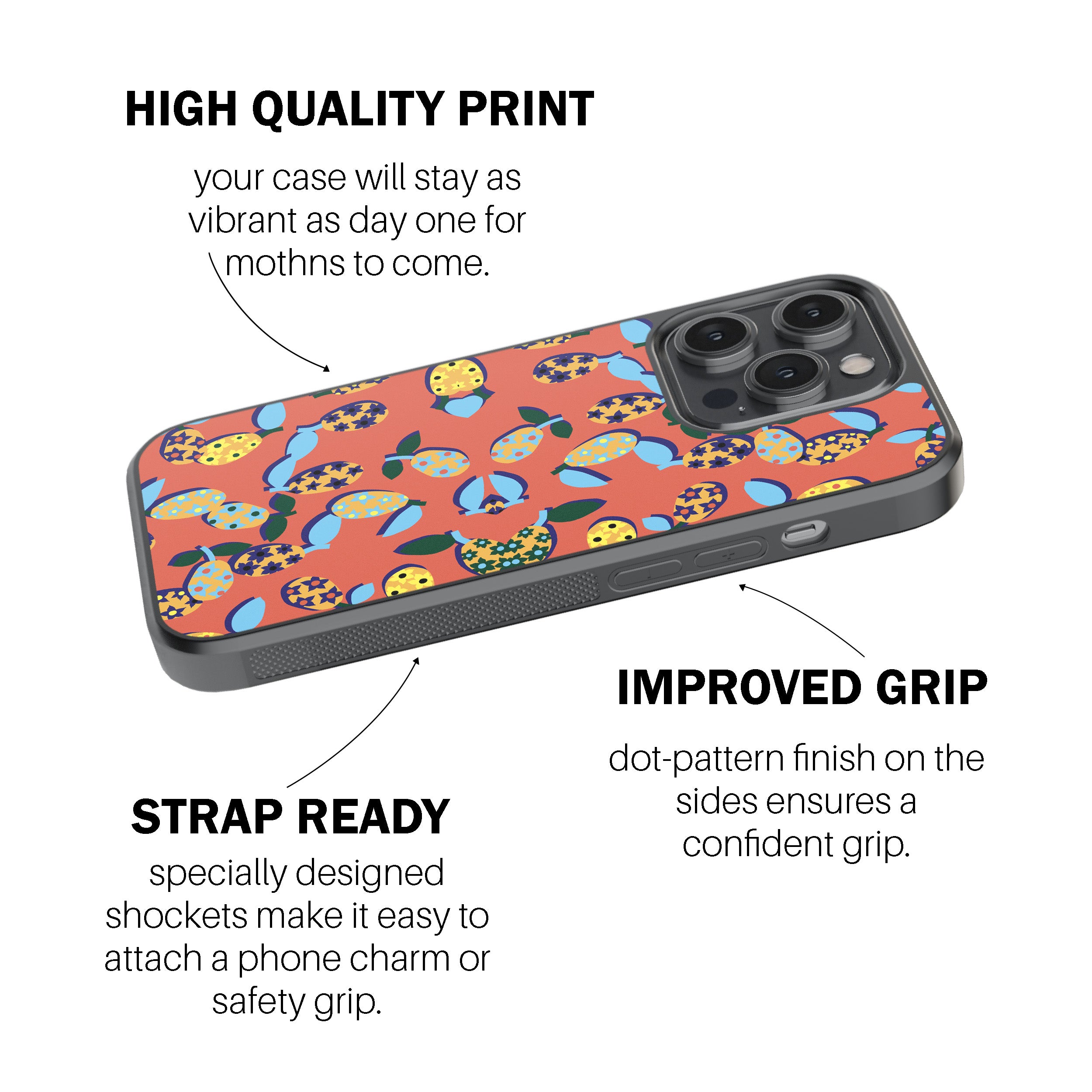 Kumquat Collage Phone Cover