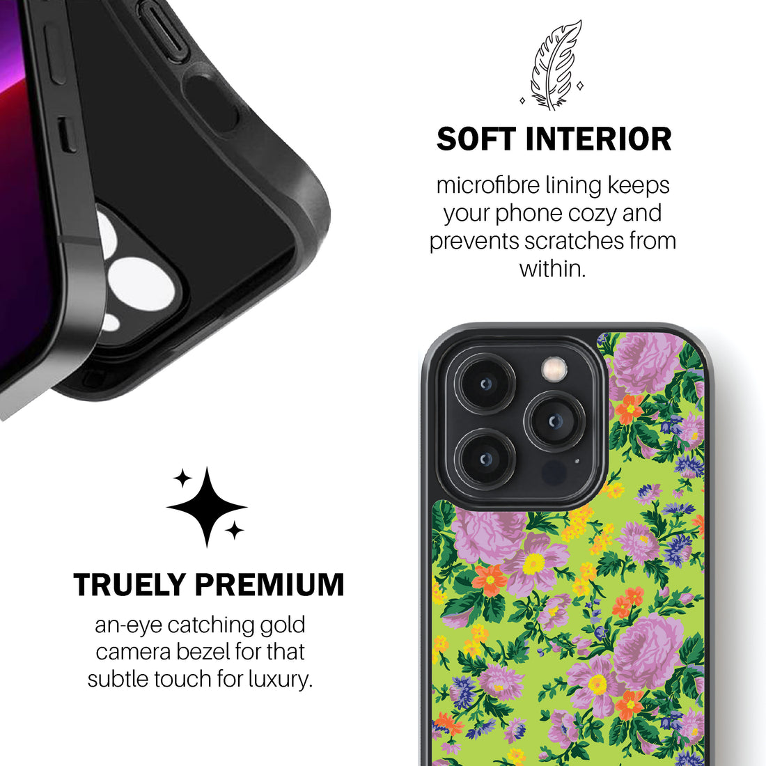 Lime Rose Phone Cover