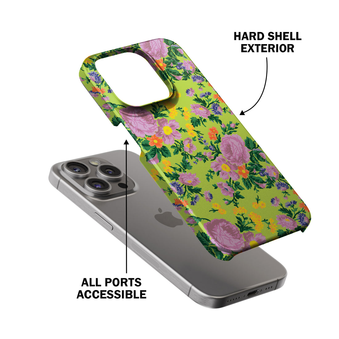 Lime Rose Phone Cover