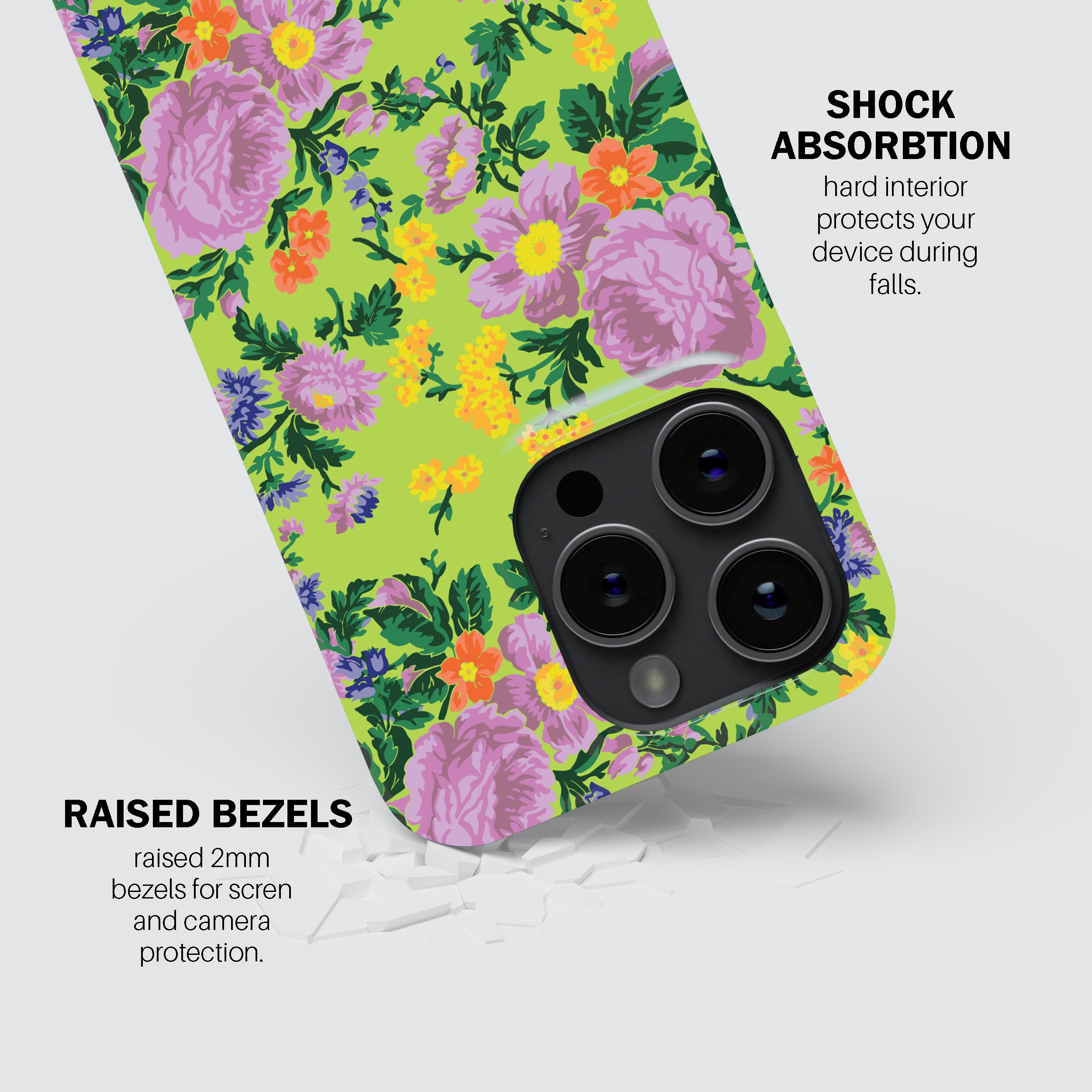 Lime Rose Phone Cover
