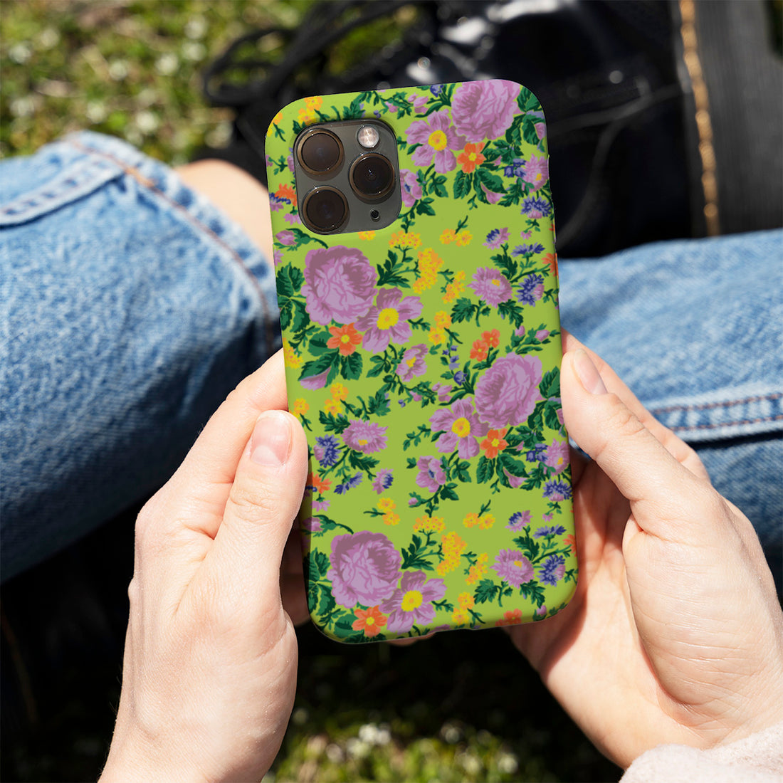 Lime Rose Phone Cover