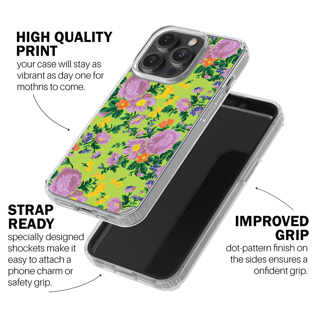 Lime Rose Phone Cover