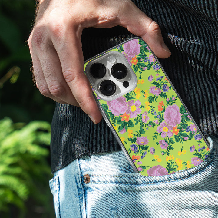 Lime Rose Phone Cover
