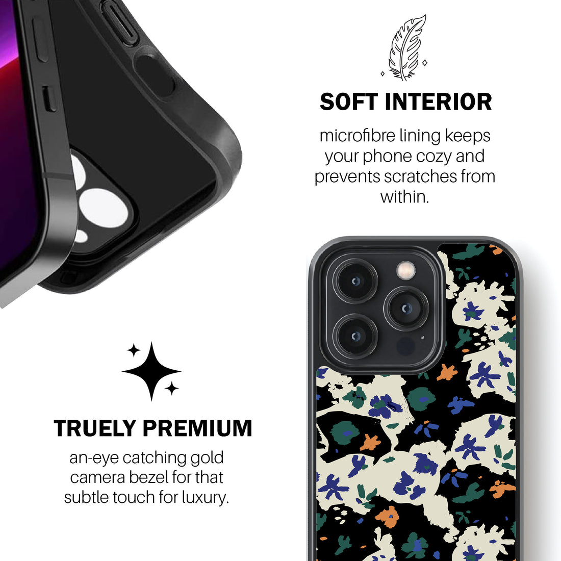 Litho Floral Phone Cover
