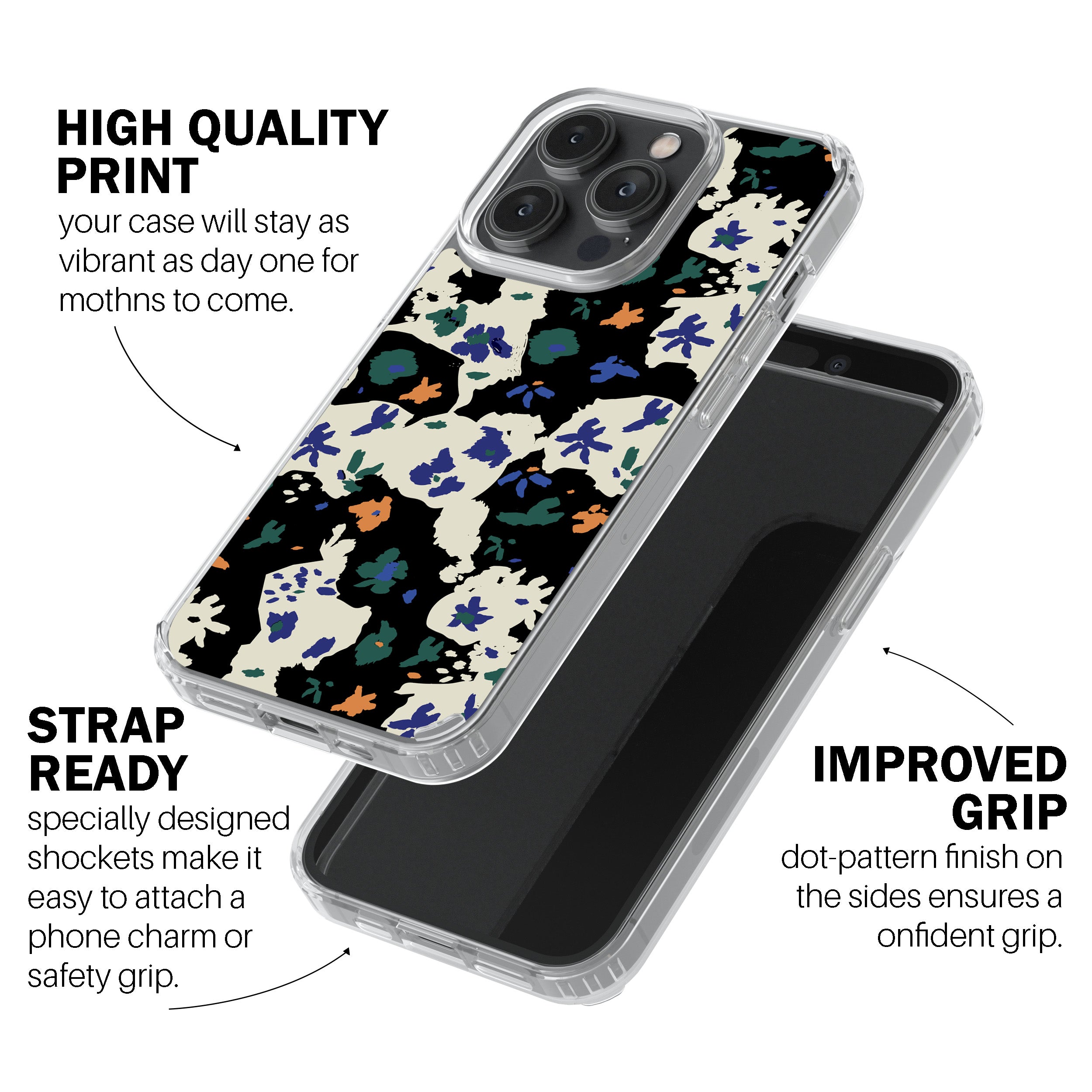 Litho Floral Phone Cover
