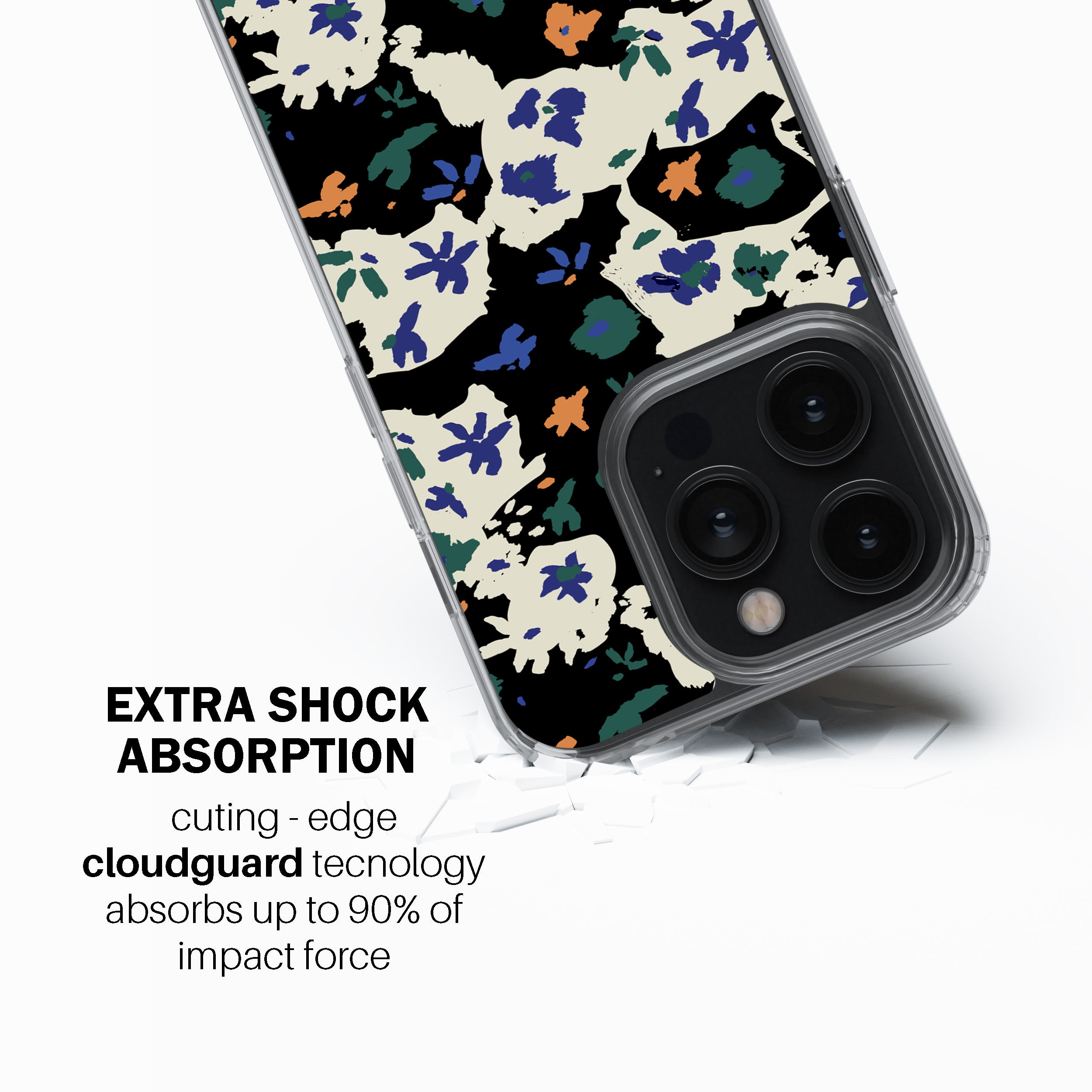 Litho Floral Phone Cover