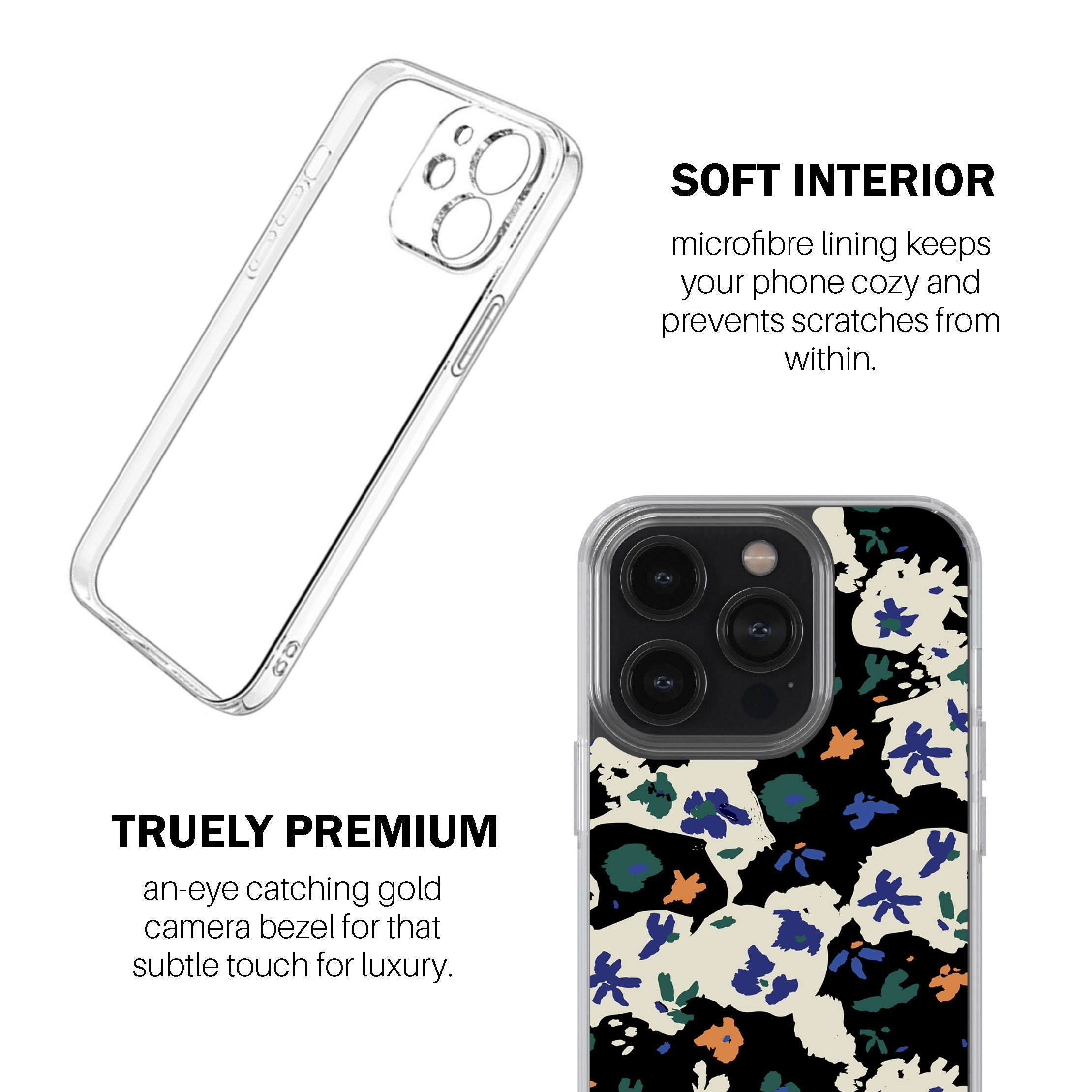Litho Floral Phone Cover