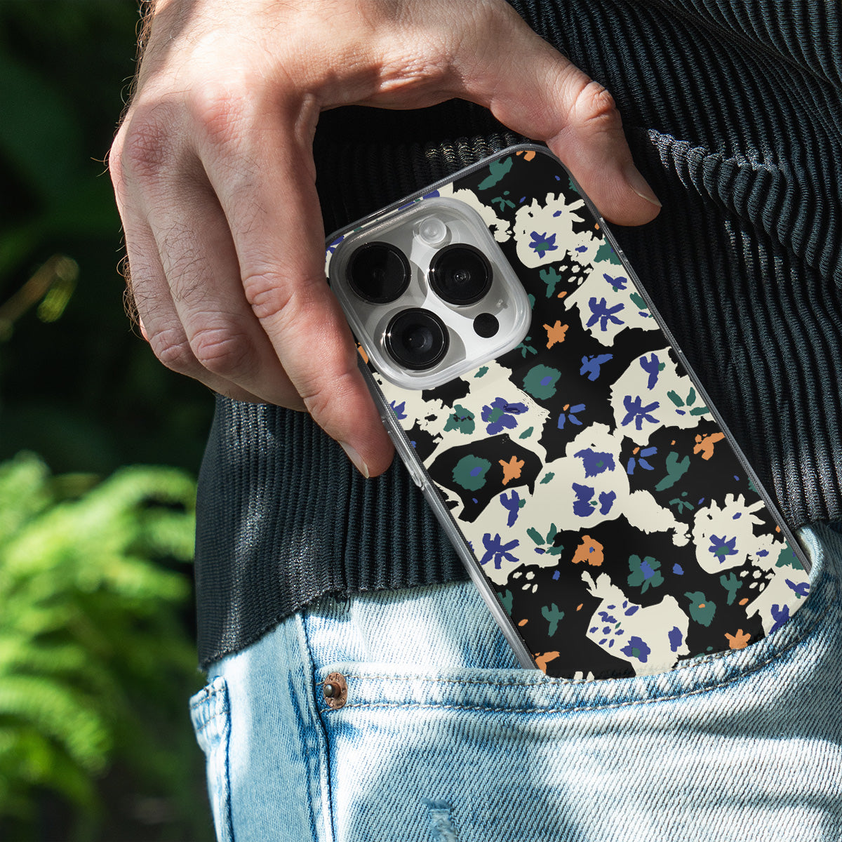 Litho Floral Phone Cover