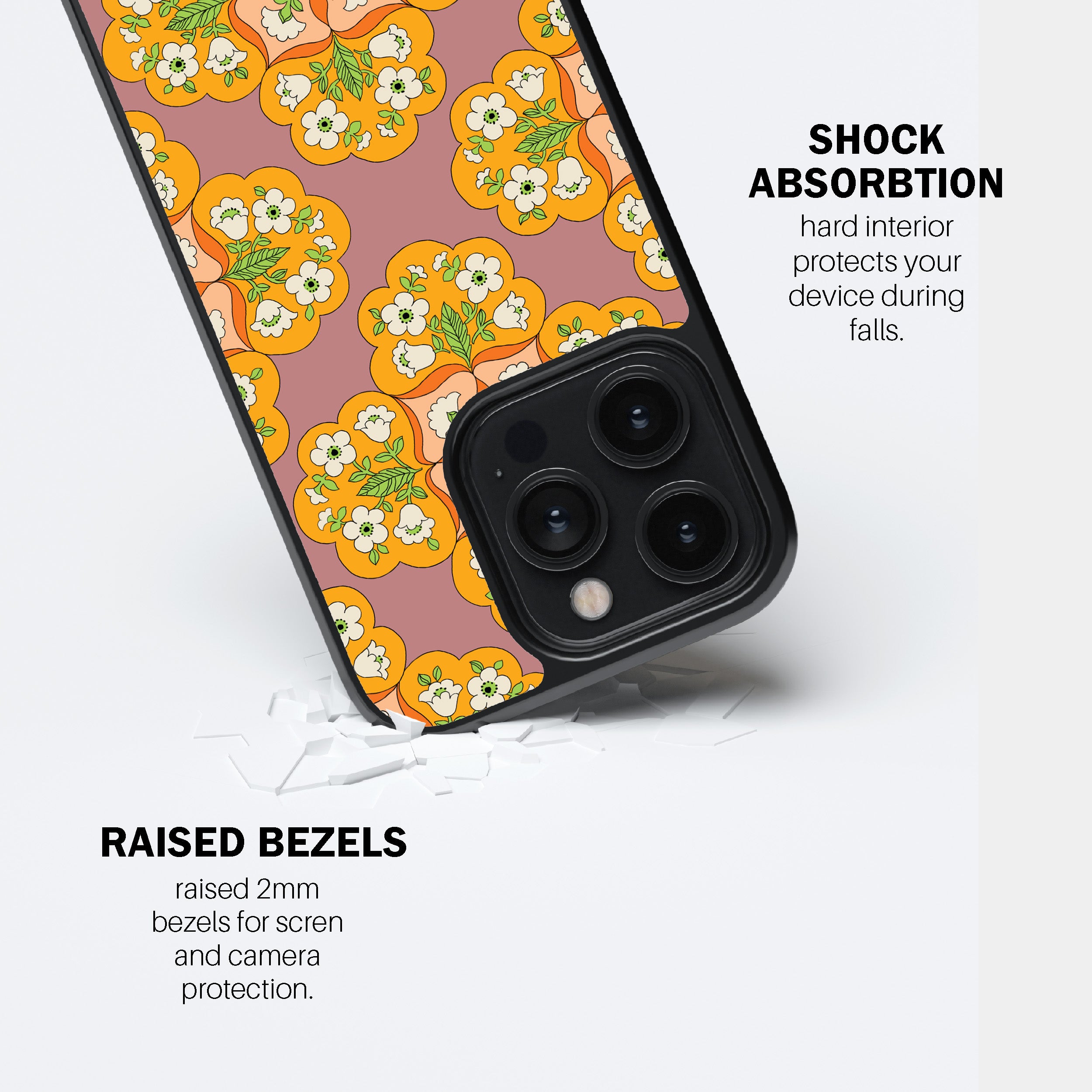 Medallion Floral Phone Cover