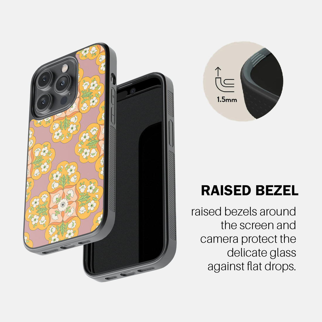 Medallion Floral Phone Cover
