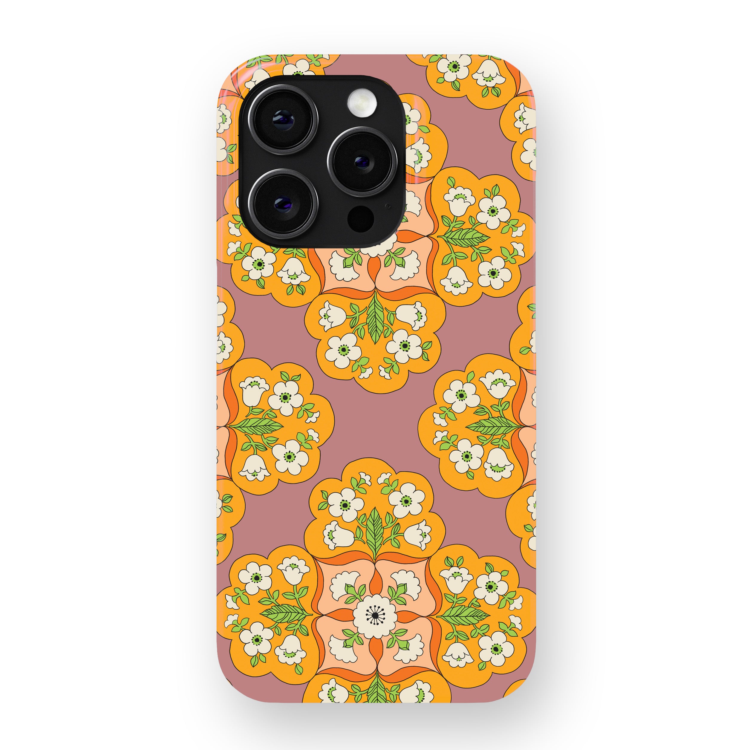 Medallion Floral Phone Cover