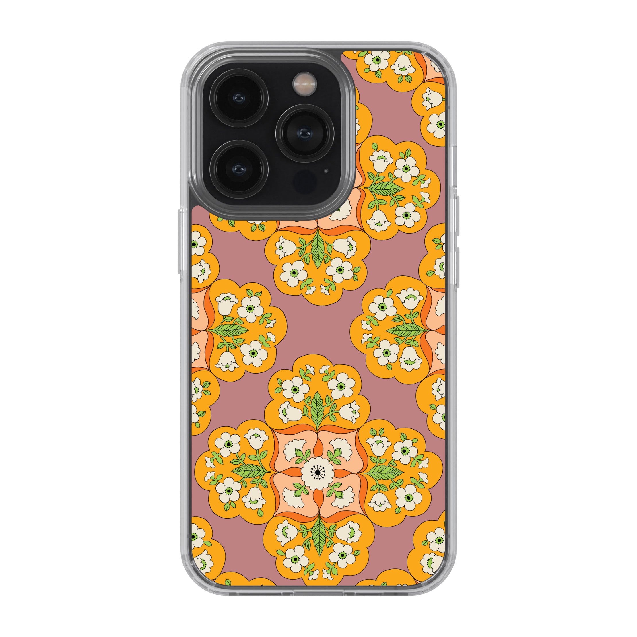 Medallion Floral Phone Cover