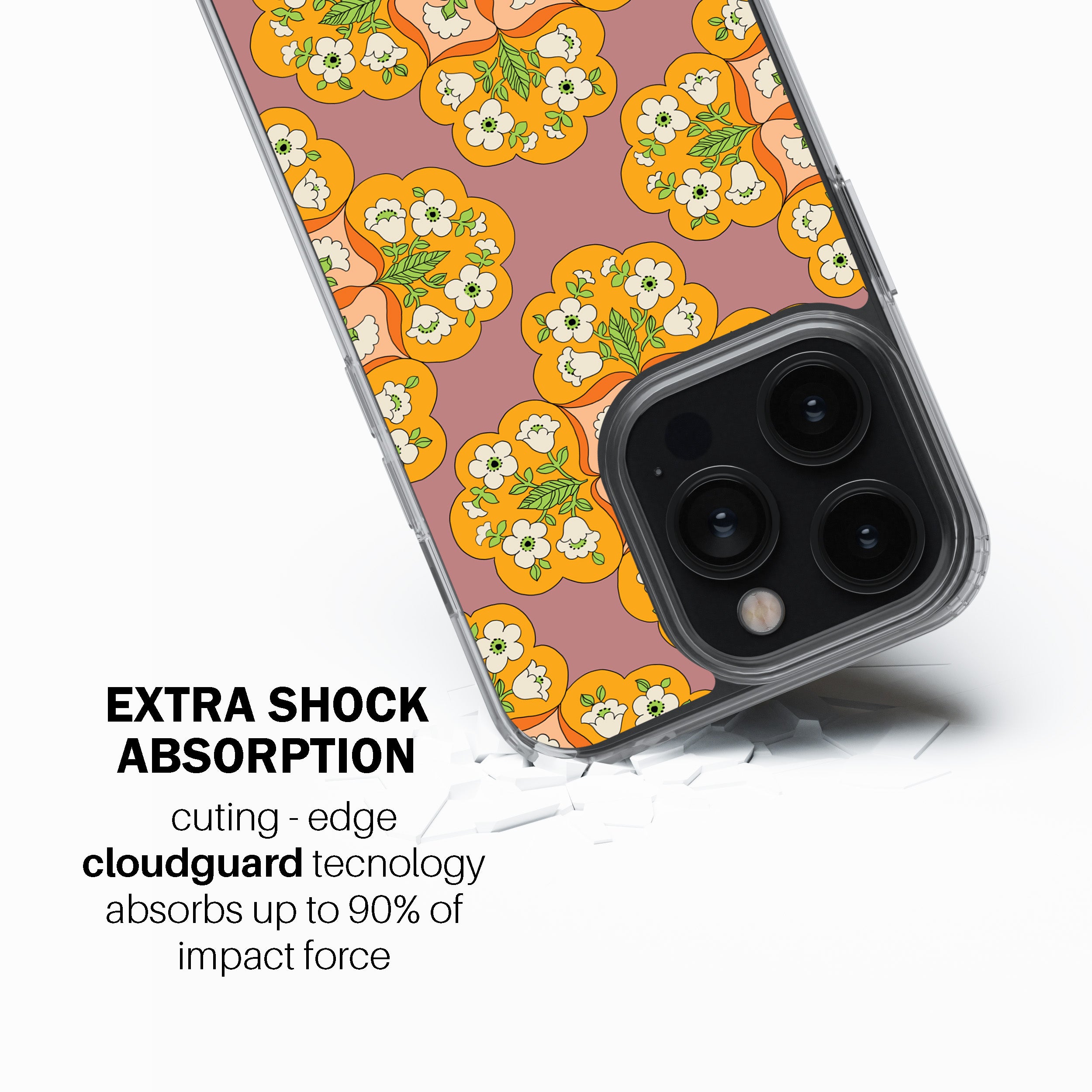 Medallion Floral Phone Cover