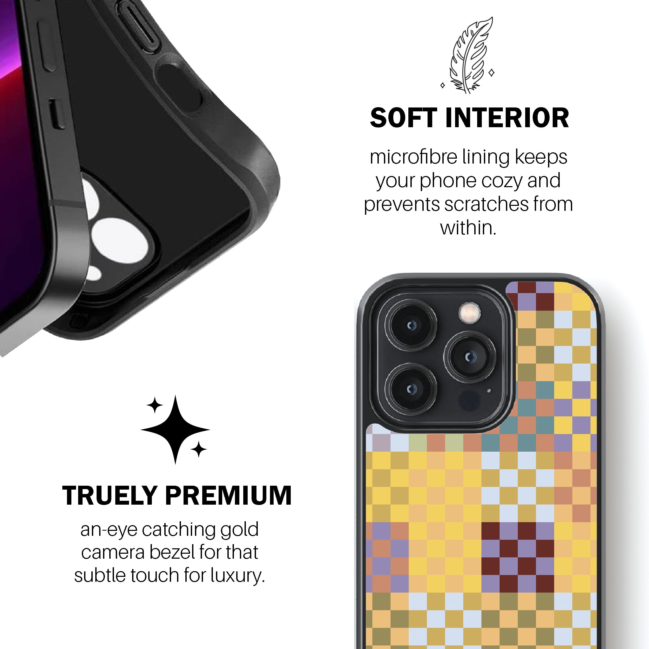 Medium Check Multi Phone Cover