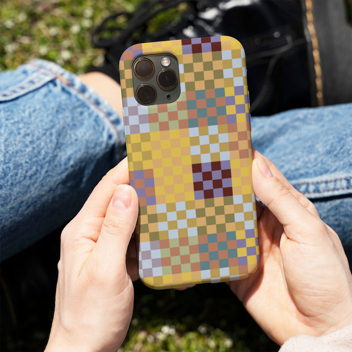 Medium Check Multi Phone Cover