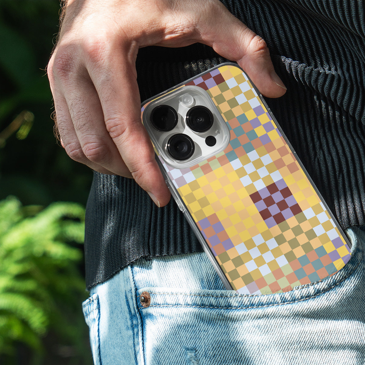 Medium Check Multi Phone Cover