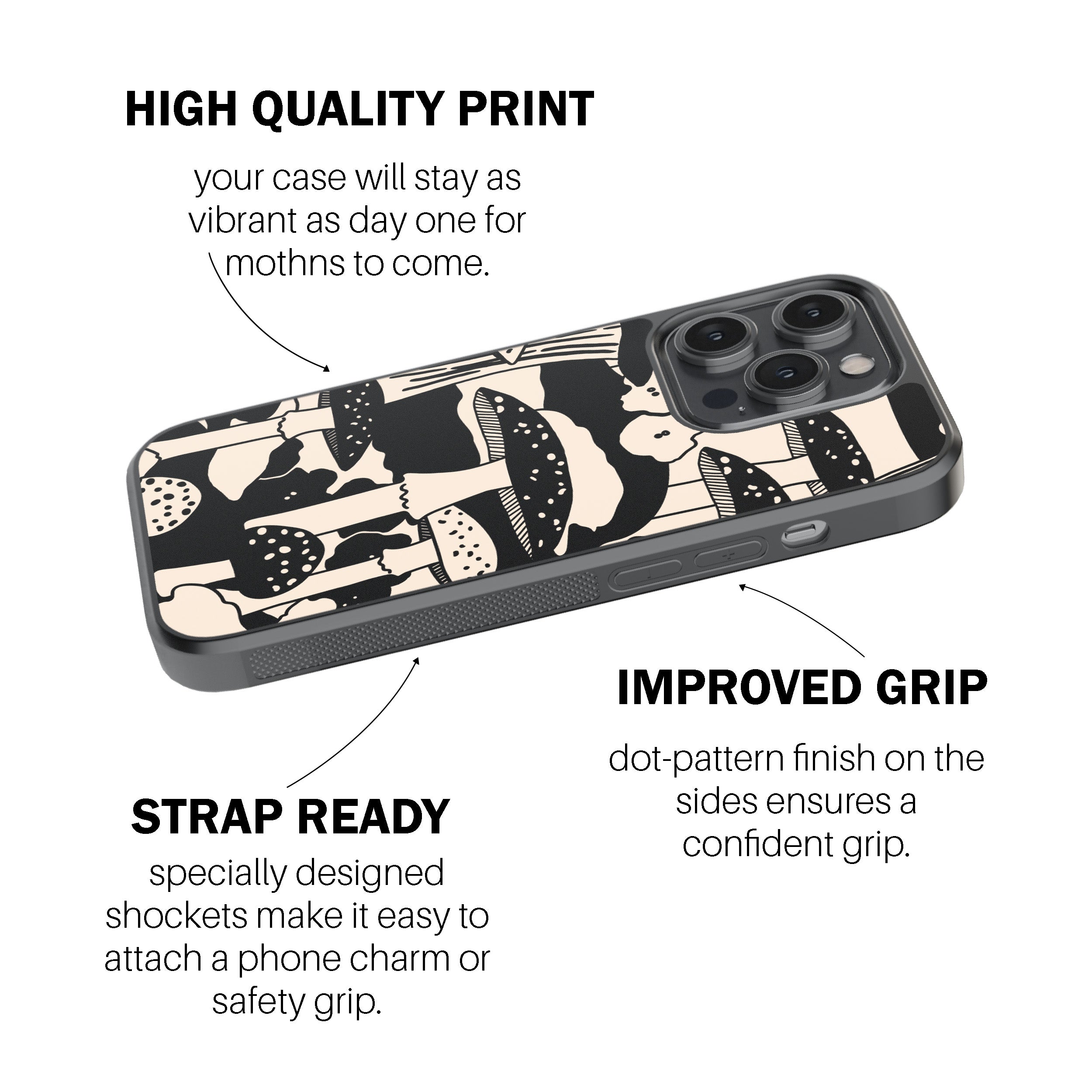 Mushrooms Phone Cover