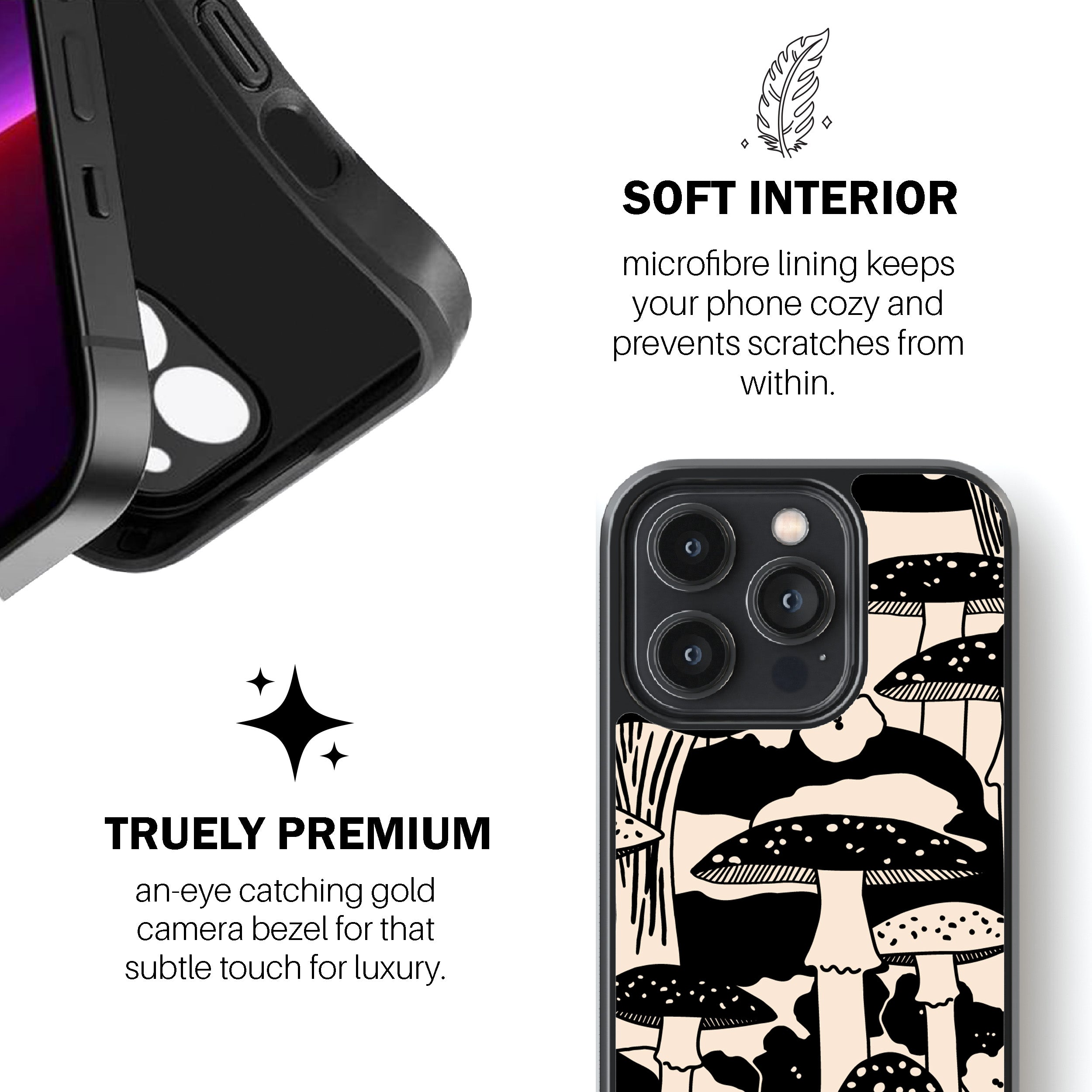 Mushrooms Phone Cover