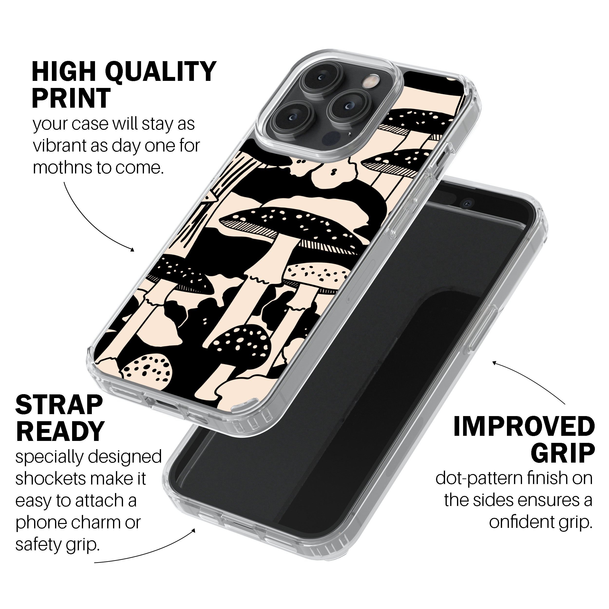 Mushrooms Phone Cover