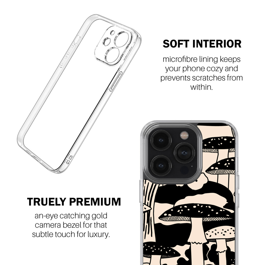Mushrooms Phone Cover