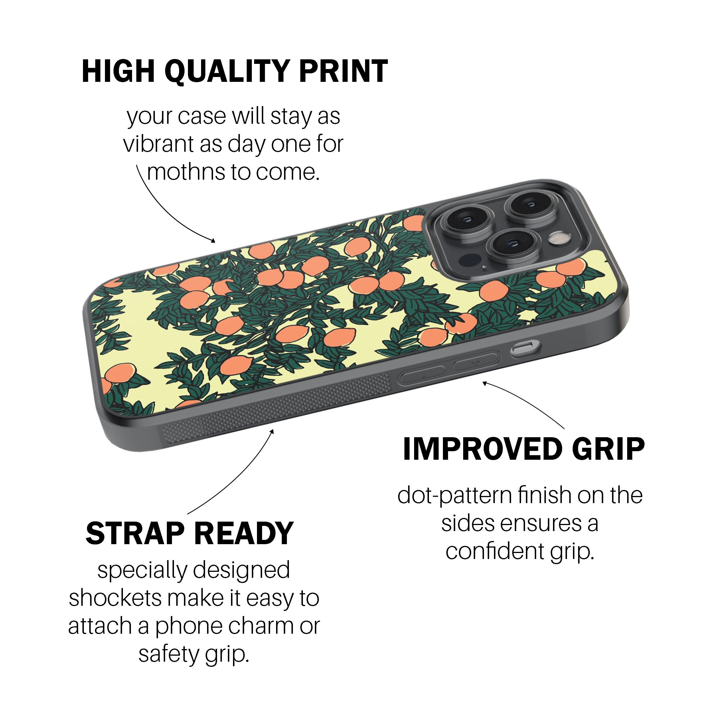 Orange Tree Phone Cover