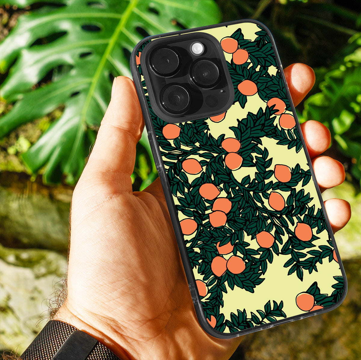 Orange Tree Phone Cover