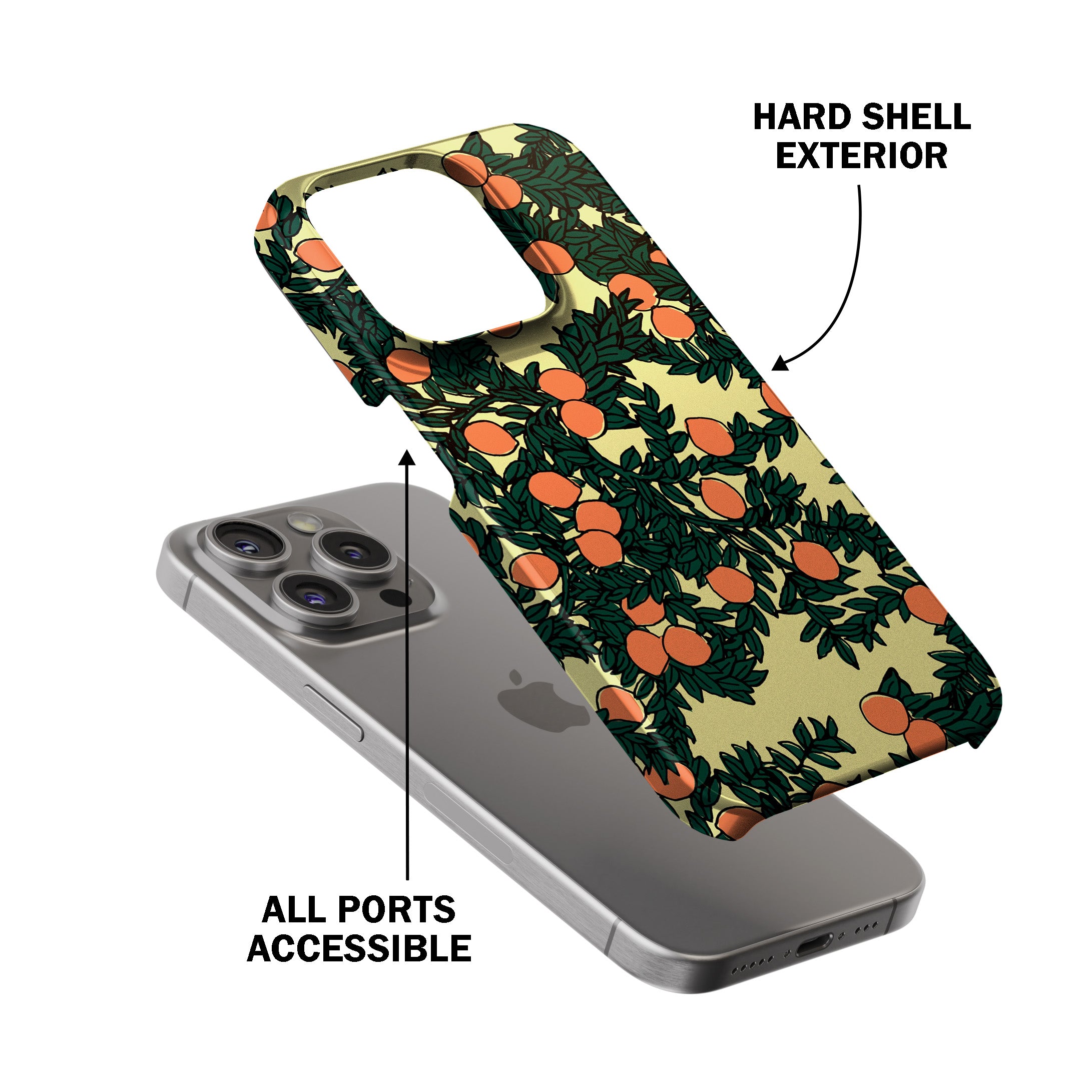 Orange Tree Phone Cover