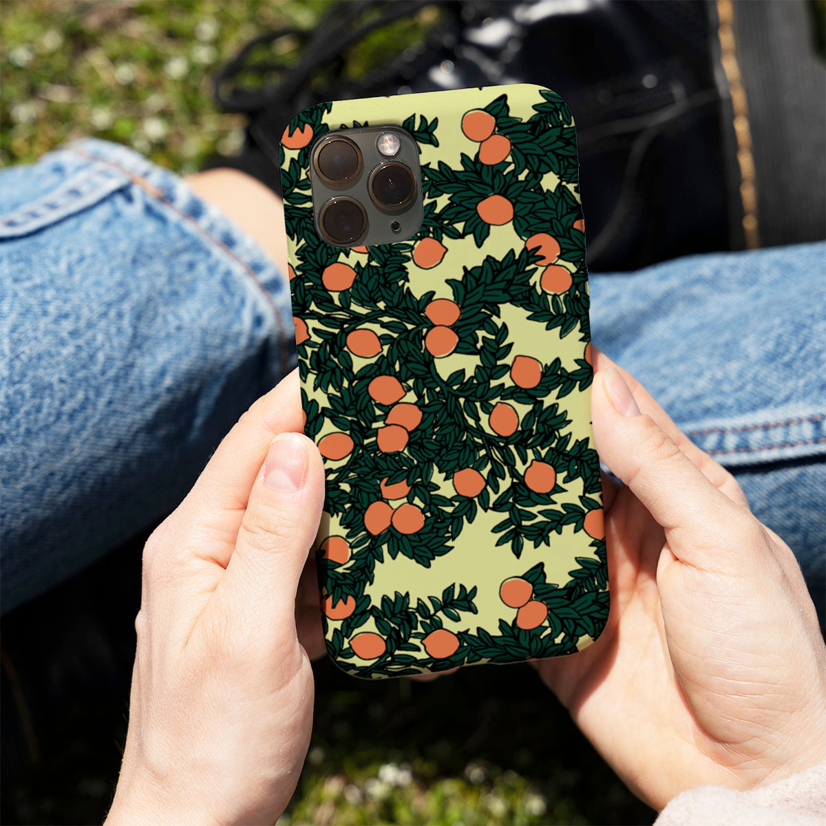 Orange Tree Phone Cover