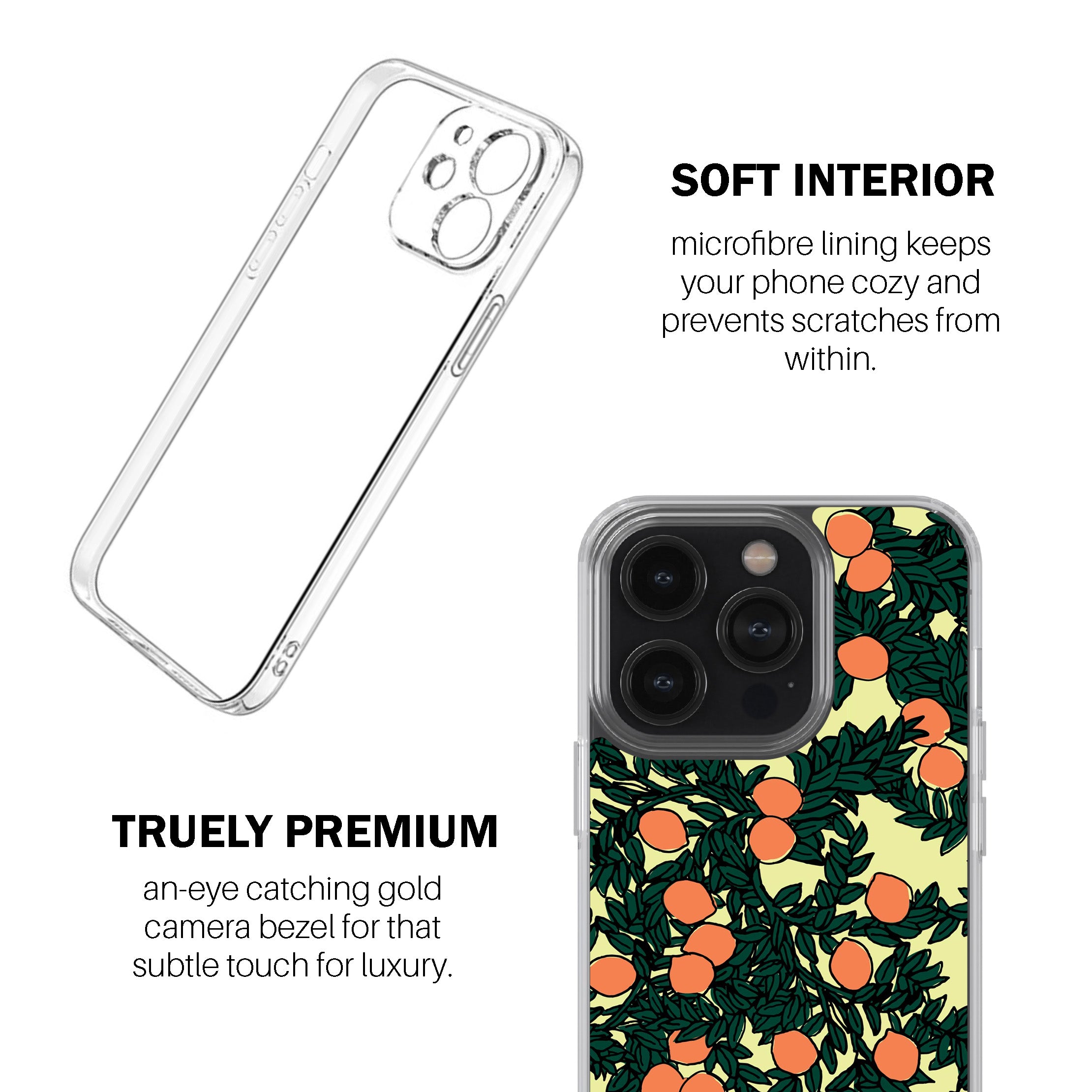 Orange Tree Phone Cover