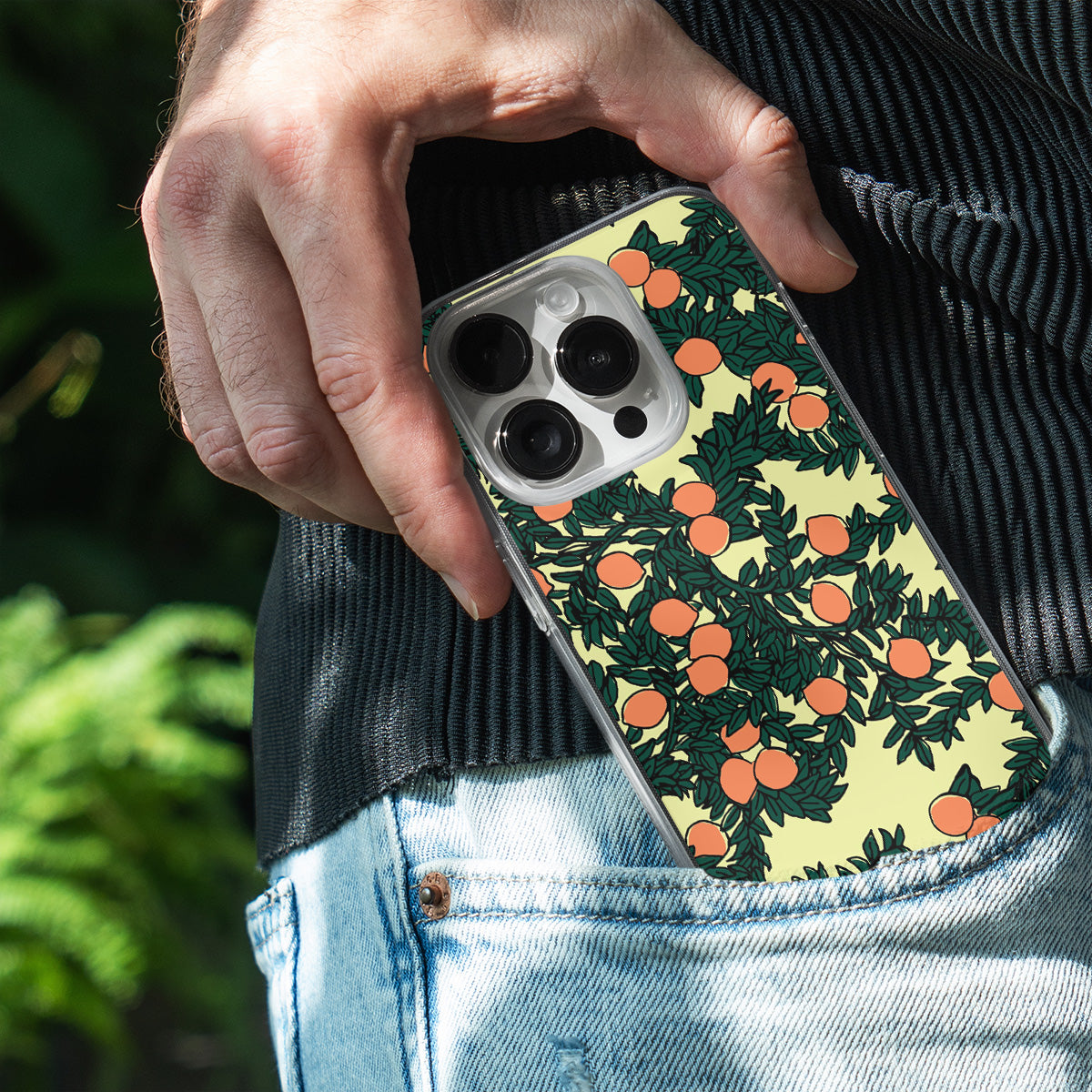 Orange Tree Phone Cover