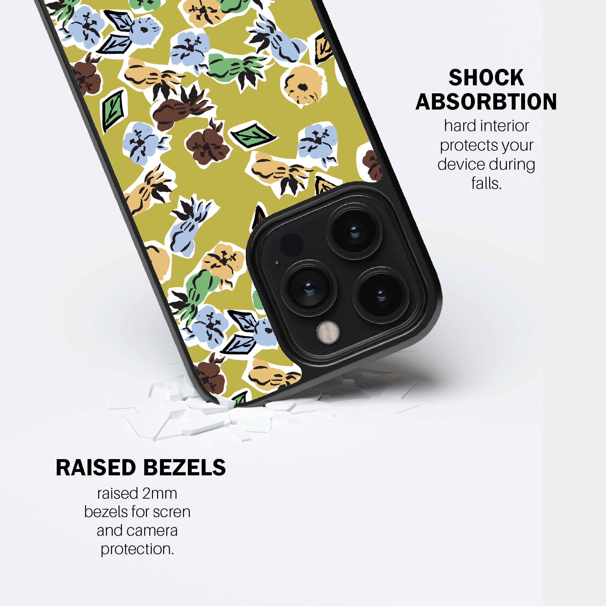 Paper Floral Phone Cover