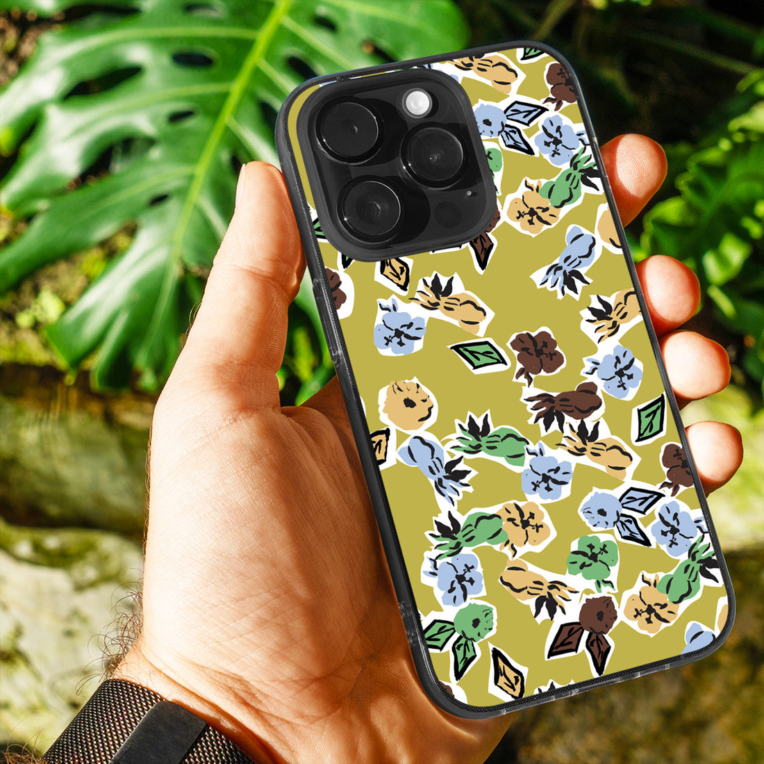 Paper Floral Phone Cover