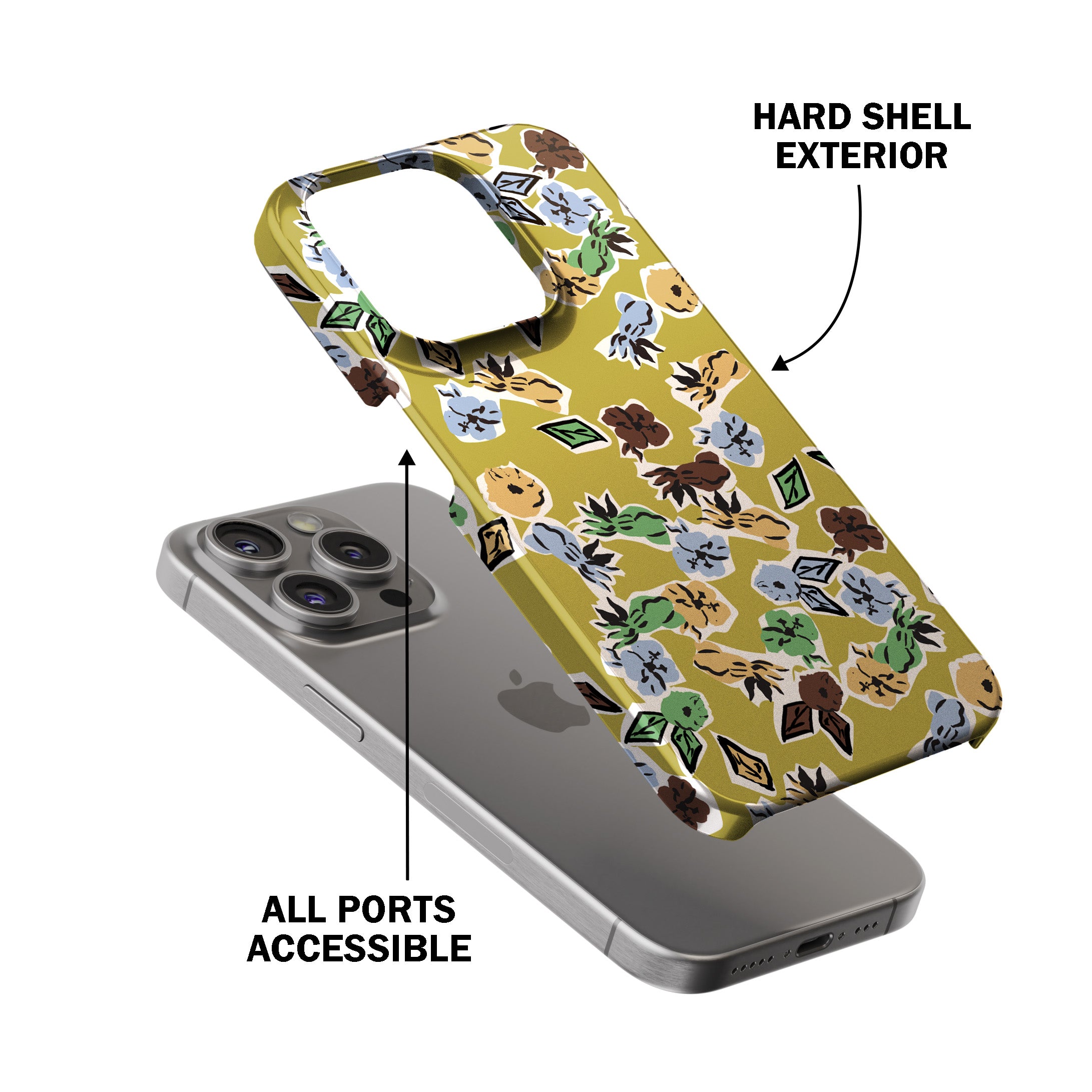 Paper Floral Phone Cover