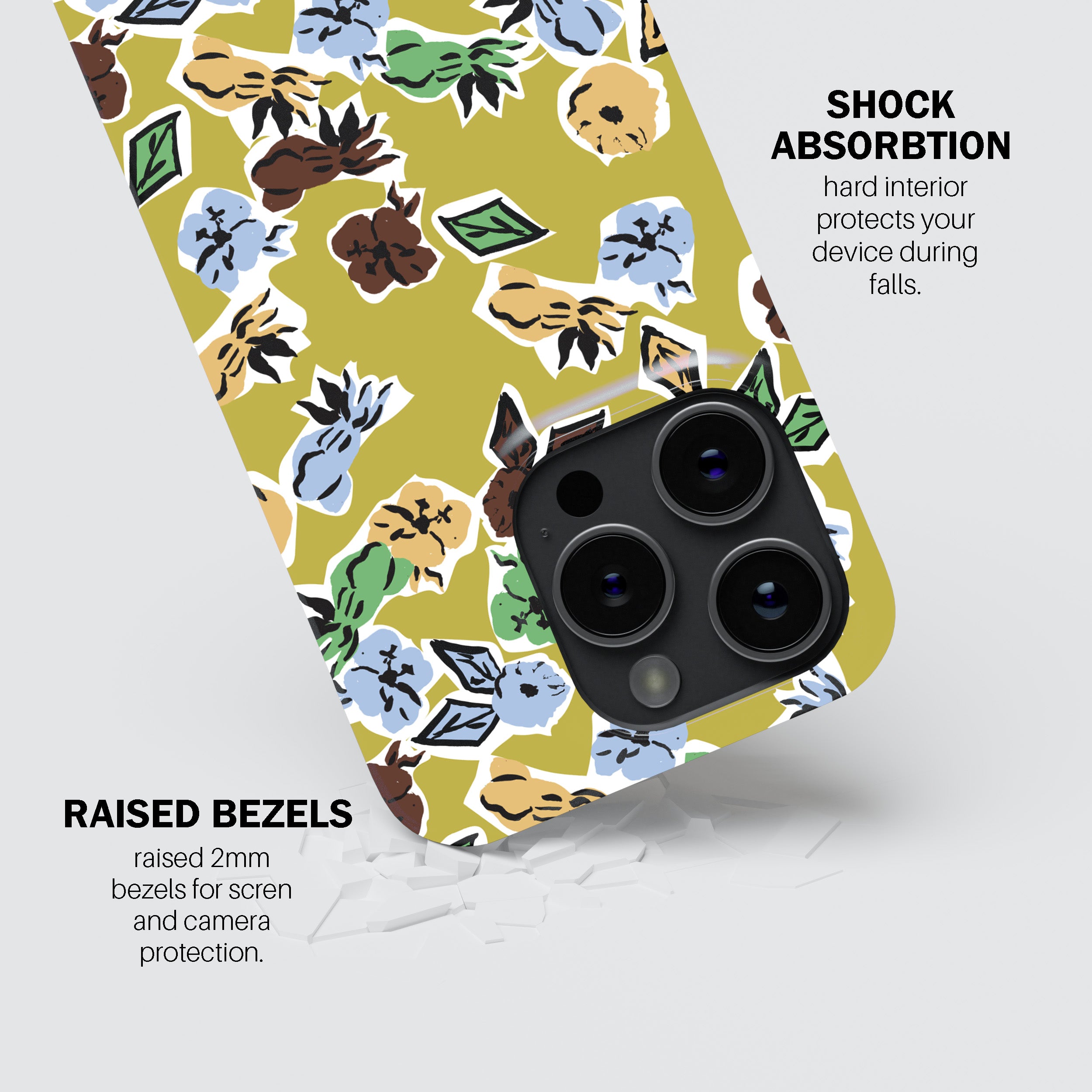 Paper Floral Phone Cover